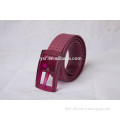 air permeable colored golf belts for man